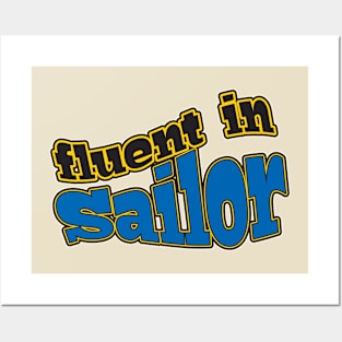 Fluent in Sailor Posters and Art